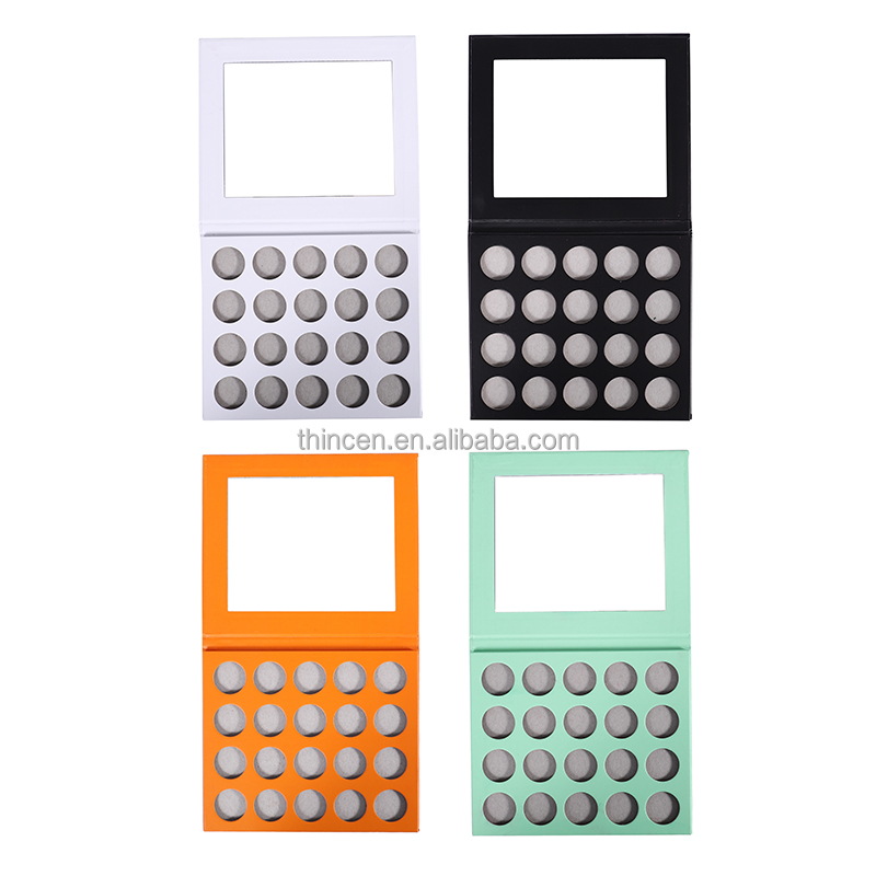 Wholesale 20 Colors High Pigment Vegan Private Label Eyeshadow Palette - Thincen 10