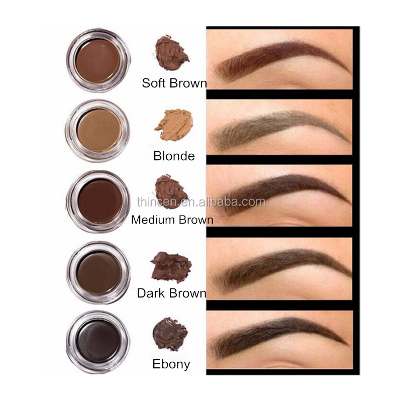 Thincen - Eye Brow Makeup Custom Your Own Label Eyebrow Tint Pomade Gel Eyebrow 8