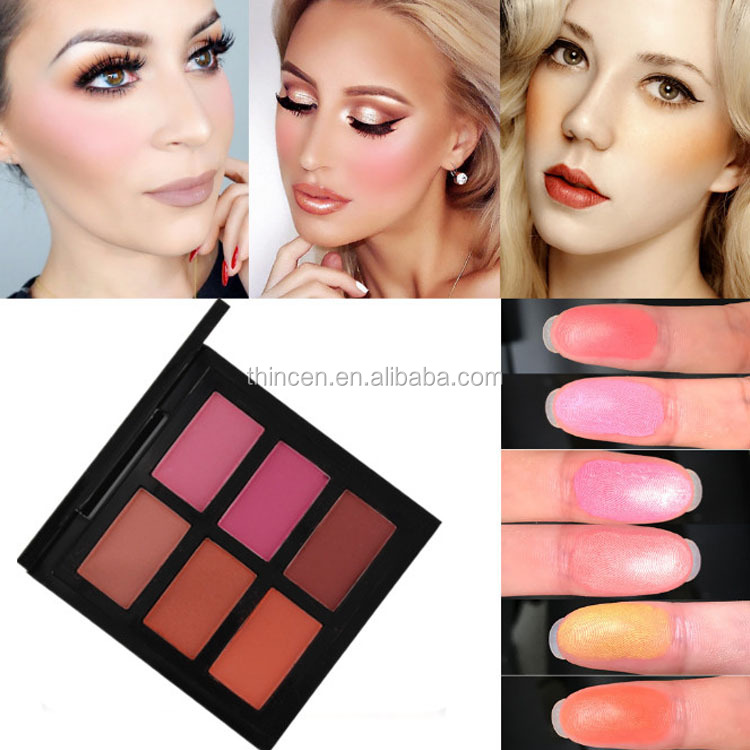 Thincen - 6 Color Wholesale Blusher Face Makeup Blush Private Label Blush 26