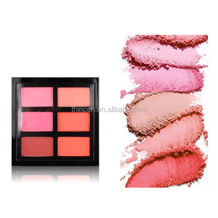 Thincen - 6 Color Wholesale Blusher Face Makeup Blush Private Label Blush 10