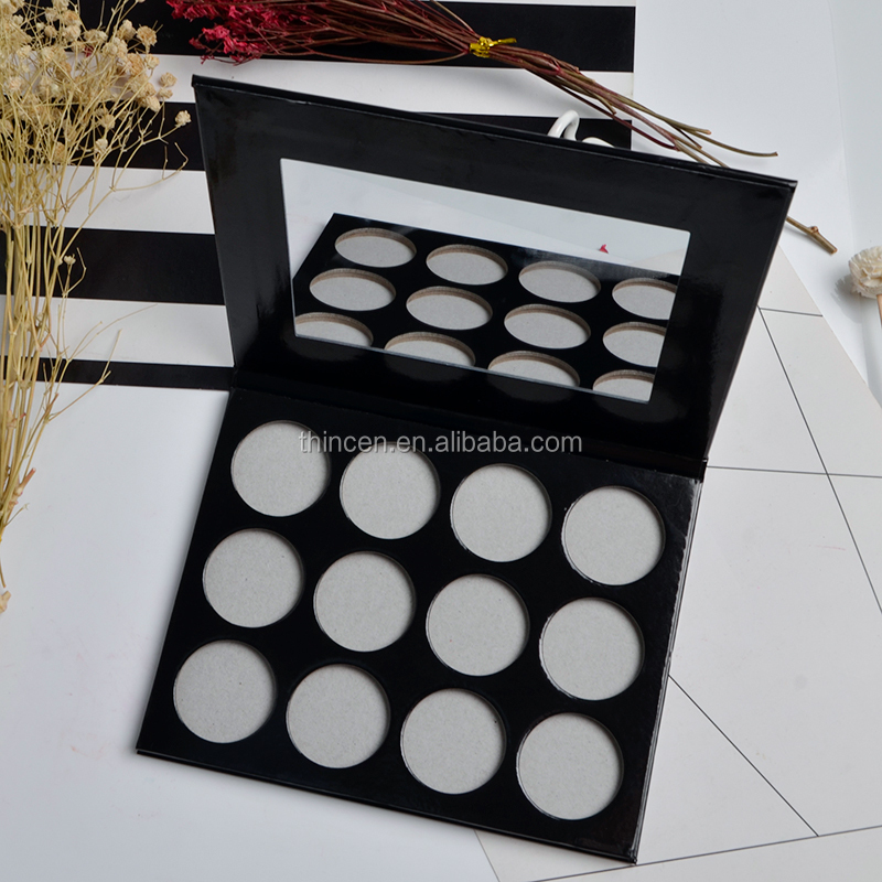 12 Color DIY Eye Shadow Makeup Eyeshadow Palette Private Label 14