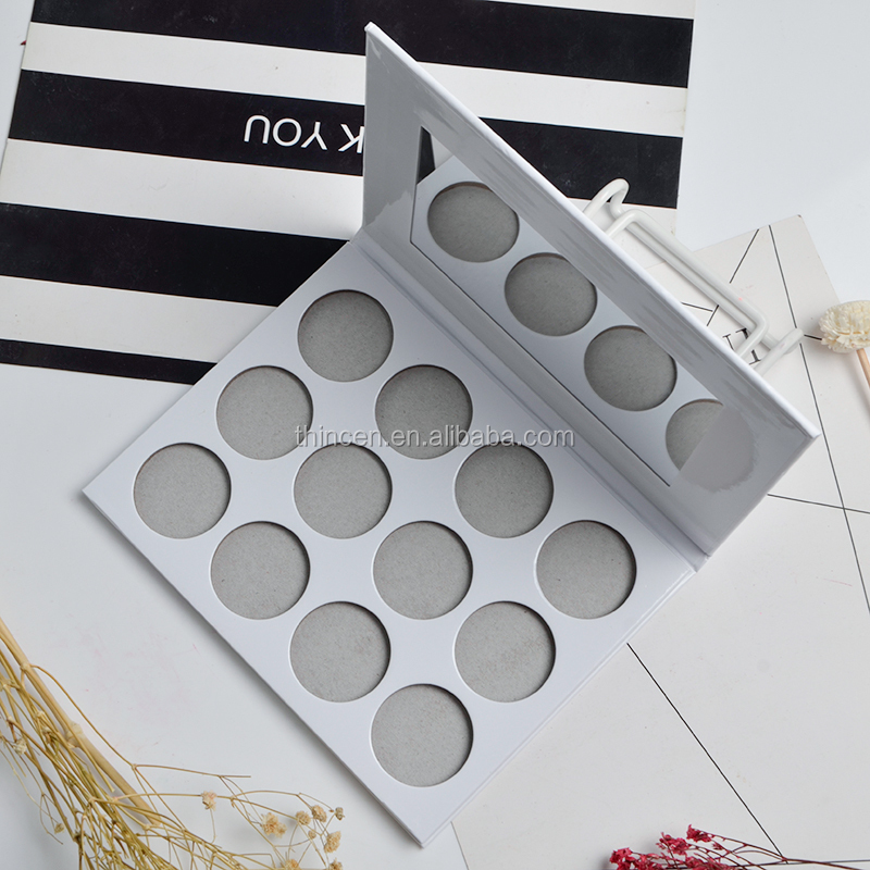 12 Color DIY Eye Shadow Makeup Eyeshadow Palette Private Label 12