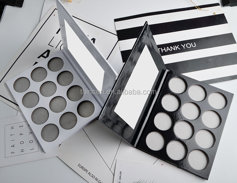 12 Color DIY Eye Shadow Makeup Eyeshadow Palette Private Label 24