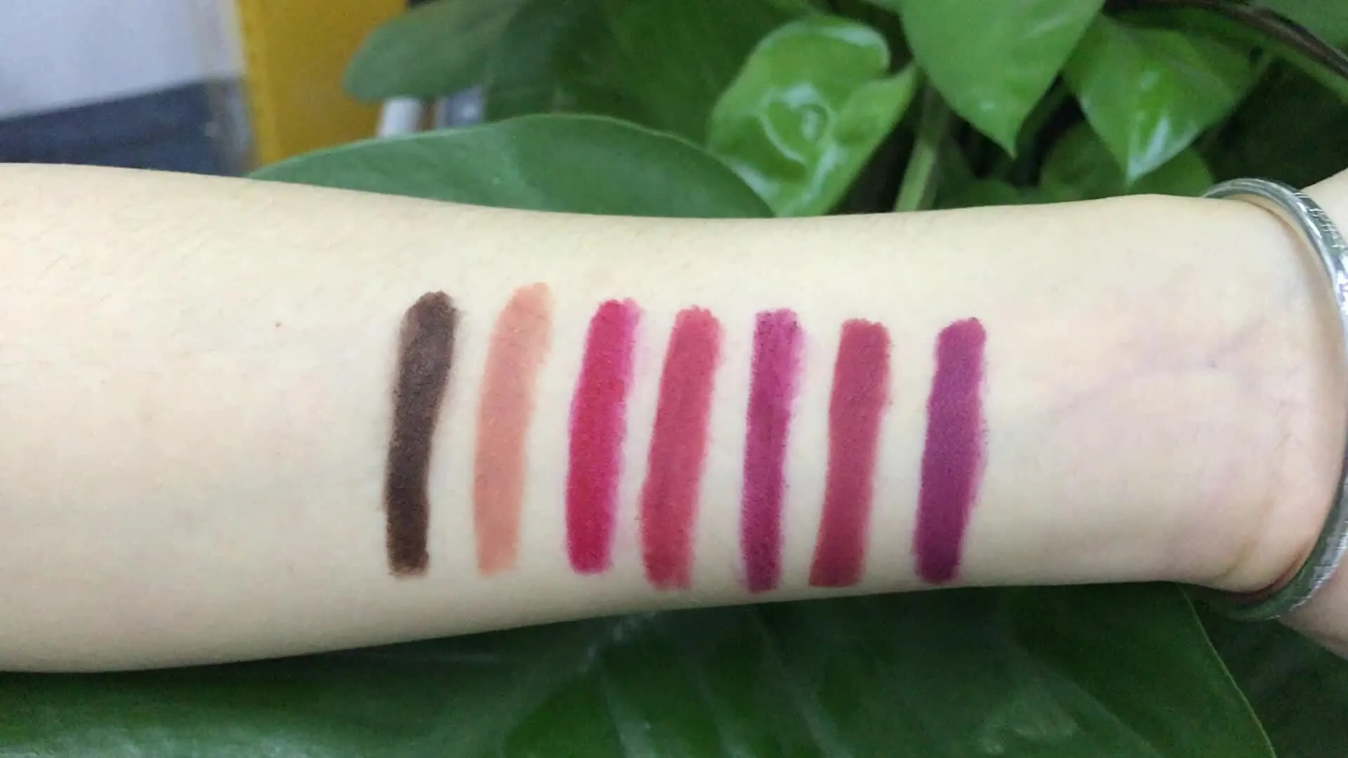 waterproof 8 shades matte lip liner private label supplier 1