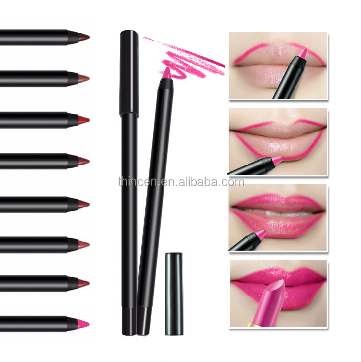 waterproof 8 shades matte lip liner private label supplier 11