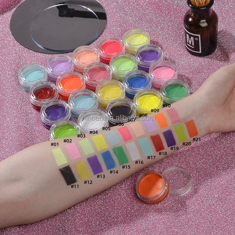 water-based neon color water-activated eyeliner supplier 12