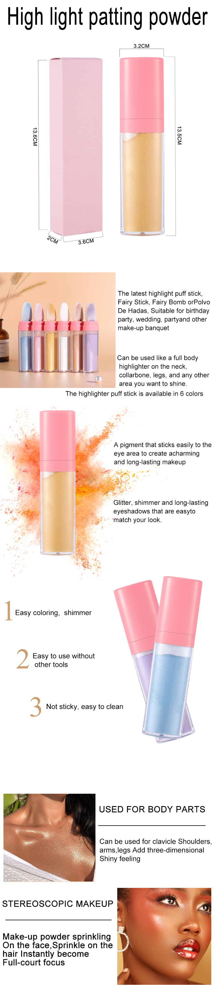 Best Highlighter Patting Powder Company - Thincen 8