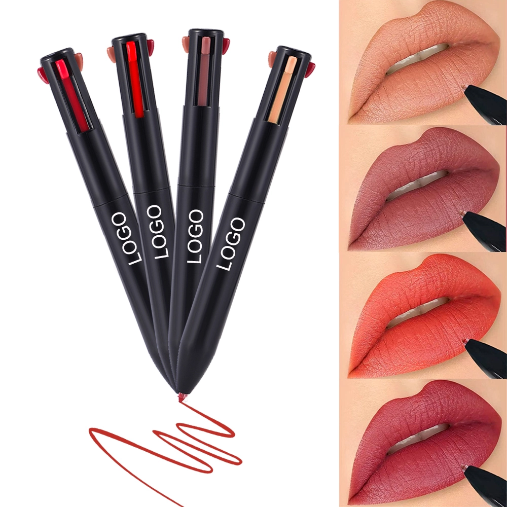 Customized Pencil 4 In 1 Lip liner pencil manufacturers | Thincen 1