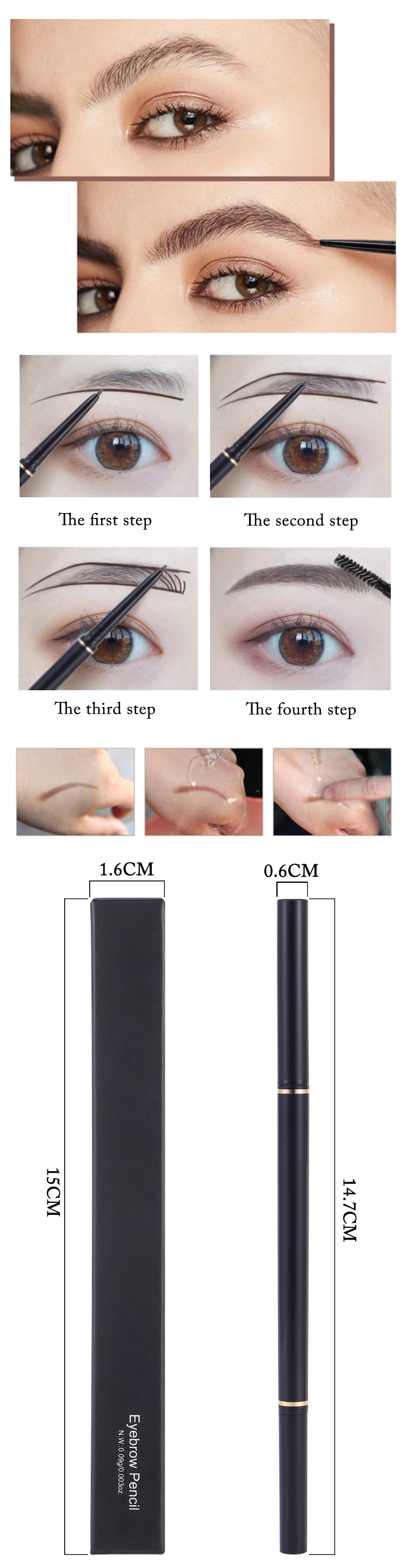 Best waterproof private label eyebrow pencil Company - Thincen 9