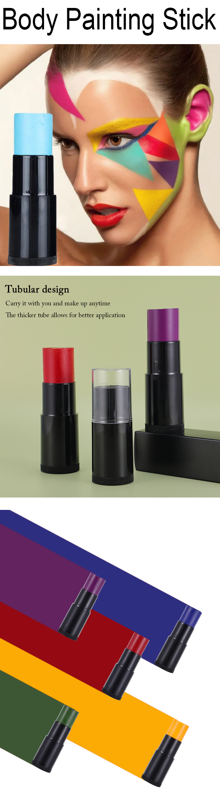 Customized Face & Body Painting Stick manufacturers From China | Thincen 7