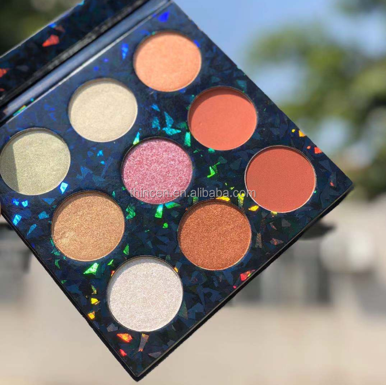 9 Color Eyeshadow Highlight Palette Manufacturer 8