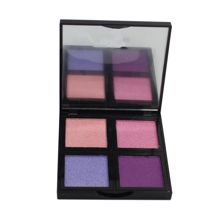Shimmer Waterproof Long Lasting 4 Colors Dry Powder Makeup Eyeshadow Box 1
