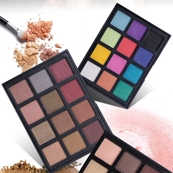 Custom Logo Eyeshadow 12 Shades Eyeshadow Palette - Thincen 1