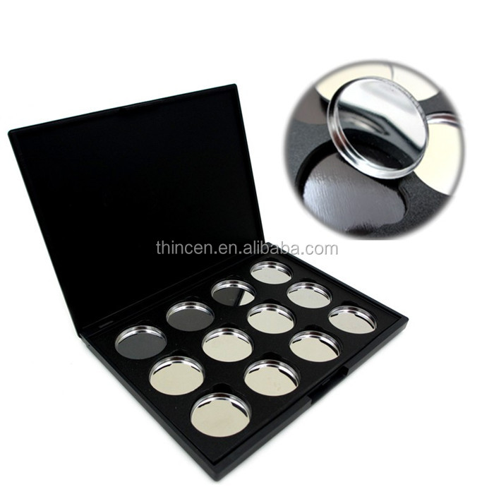 12 empty magnetic makeup eyeshadow palette custom manufacturers 11