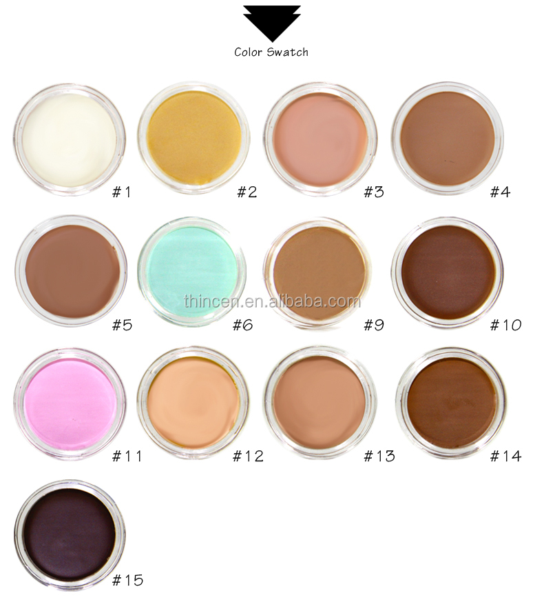 15 Colors Waterproof BB Concealer OEM Manufacturer 17