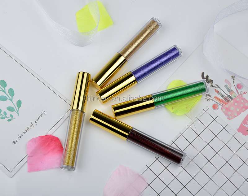 Wholesale Customized Glitter High Pigment 12 Colors Liquid Eyeliner 13