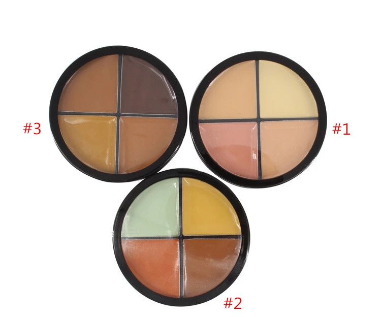 Wholesale Customized Waterproof 4 Colors Ladies Face Cream Concealer 1
