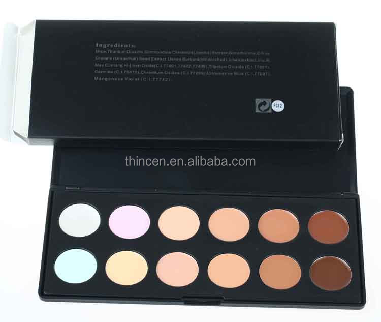 Wholesale Customized 12 Colors Makeup Concealer Palette 8