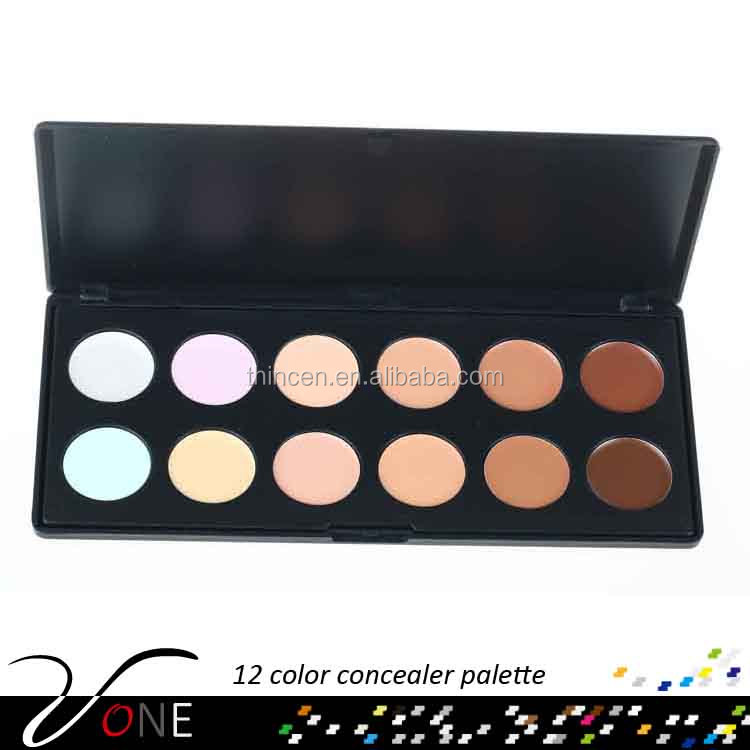Wholesale Customized 12 Colors Makeup Concealer Palette 7