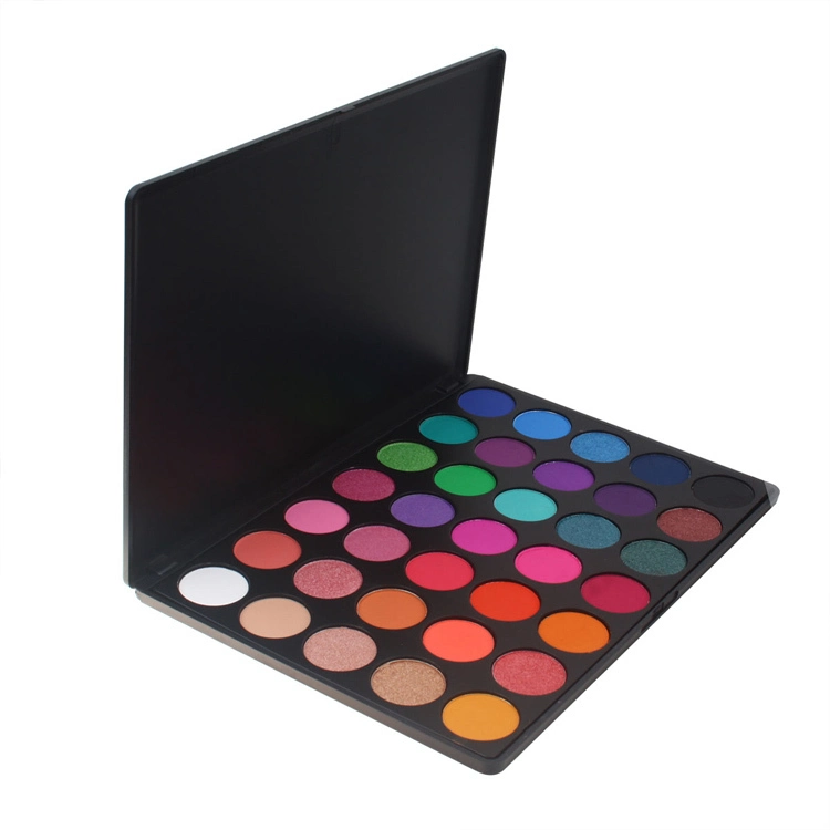 Highly pigmented 35 shades custom private label eyeshadow palette 1