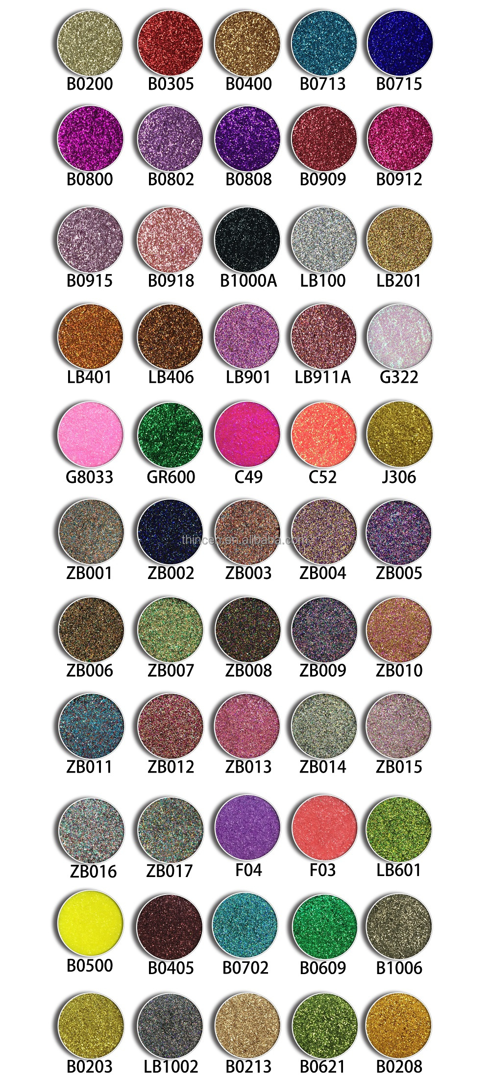 Customized 6-color DIY private label eyeshadow palette 9
