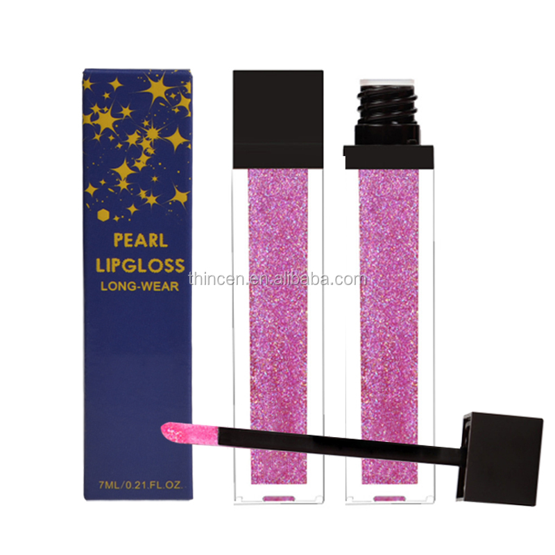 Private Label Custom Vegan Luxury Glitter Lip Gloss 14