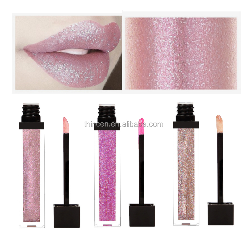 Private Label Custom Vegan Luxury Glitter Lip Gloss 10