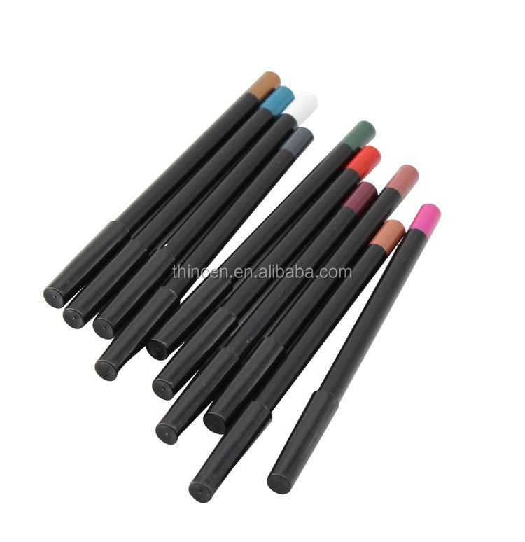 High Pigment 10 Color lip liner wholesale no label Customized 8
