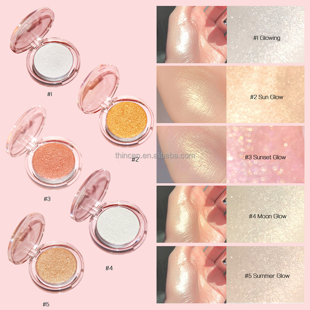 Private Label Glitter Vegan Single Pressed Eyeshadow 8