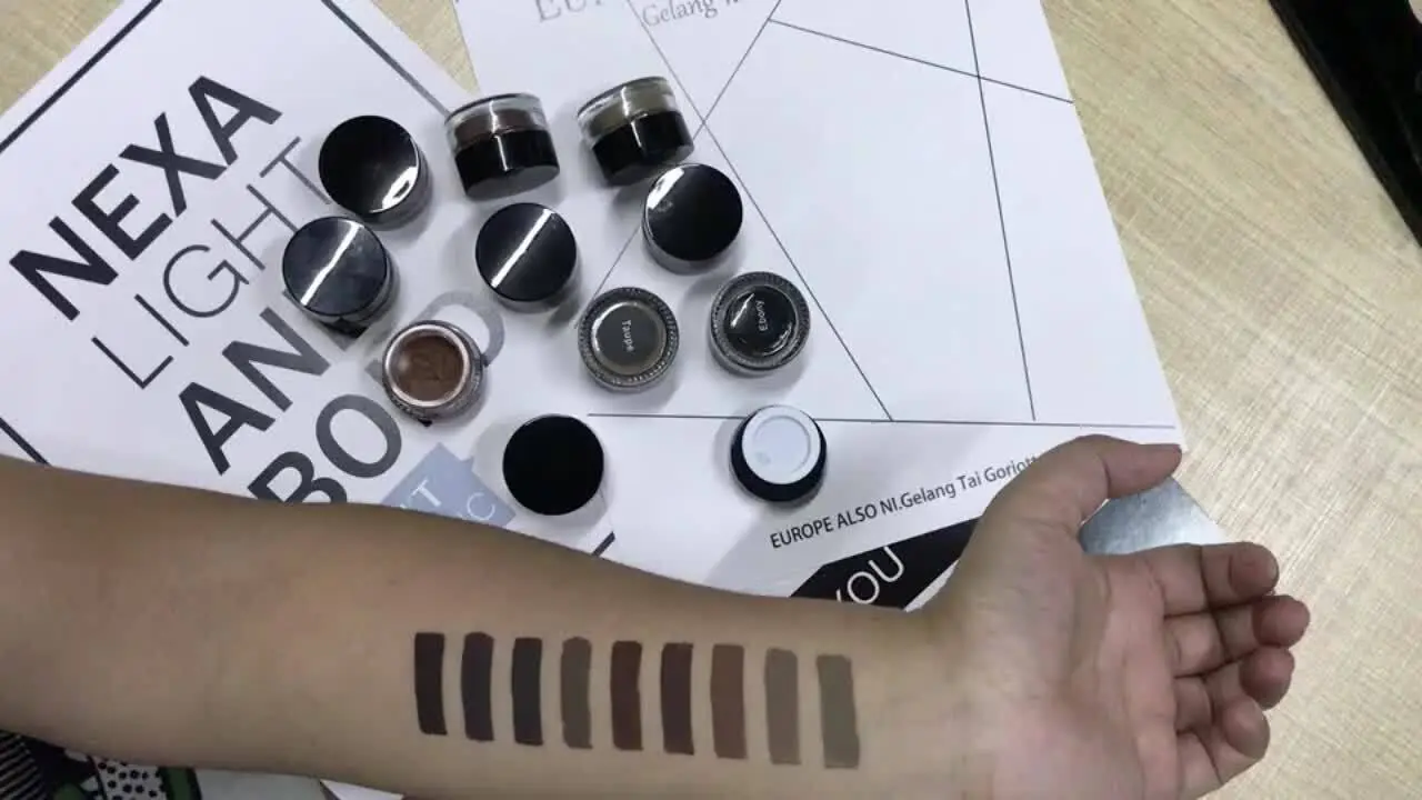 Create Your Own Brand Makeup Eyebrow Pomade Private Label Eyebrow Gel Eyebrow 1