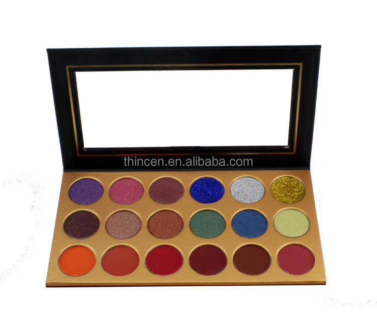 Eye Makeup Shimmer & Matte Custom Private Label Eyeshadow Palette 8