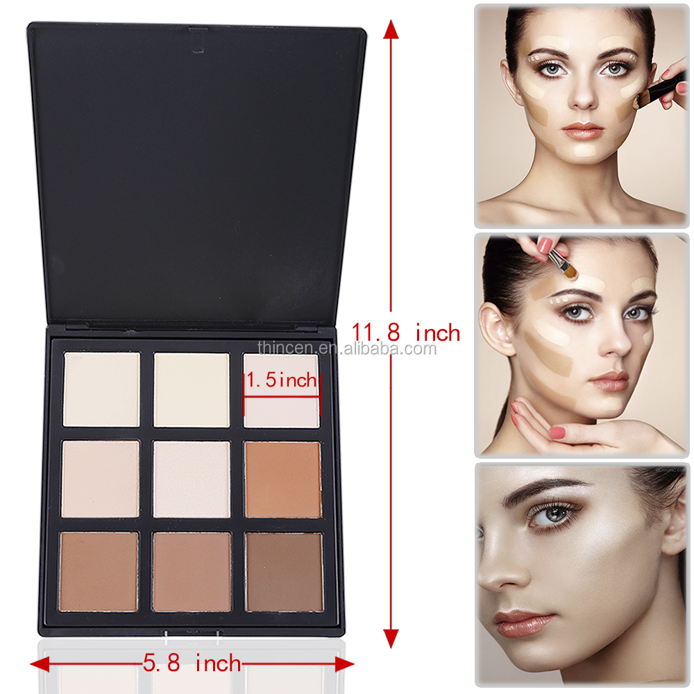 9 Colors Mineral Pressed Powder Concealer Supplier - Thincen 12