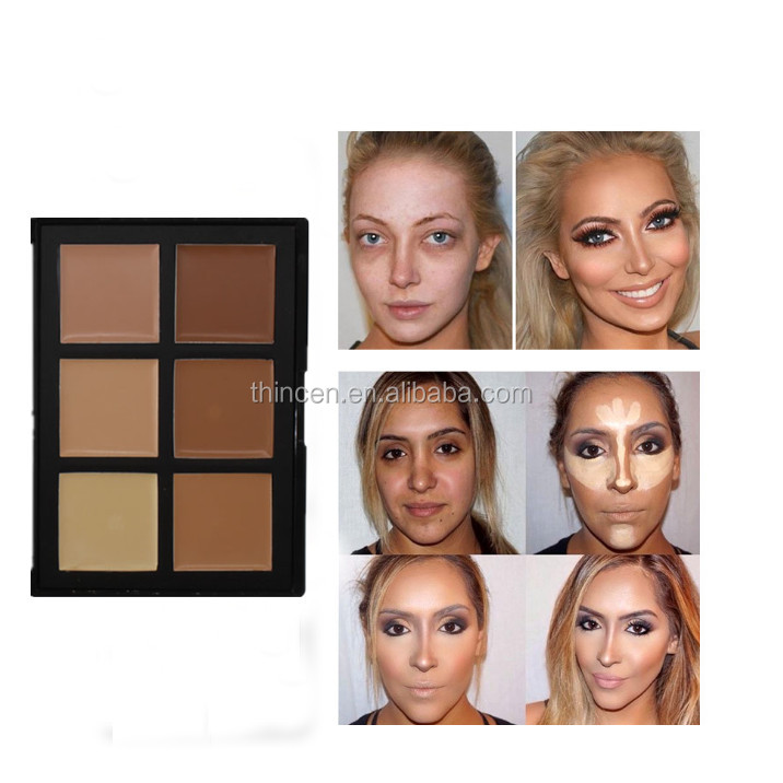 6 Color Contour Concealer Palette Wholesale 8