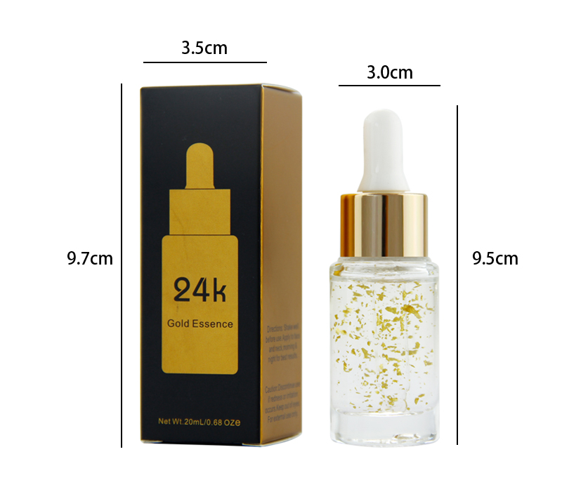 Wholesale High-end Private Label Anti-Aging Skin Care: 24K Gold Serum, Cream and Mask 7