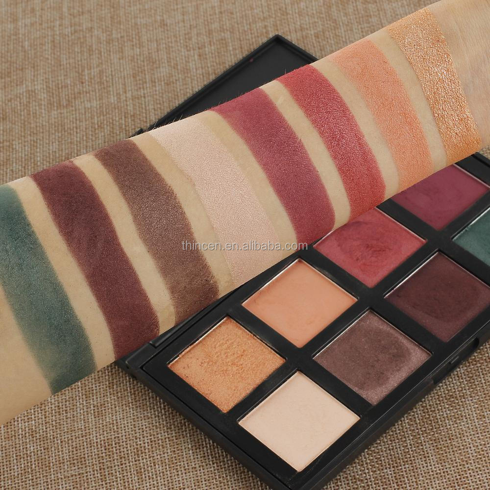 Custom Pressed Powder Private Label Eyeshadow Palette 8