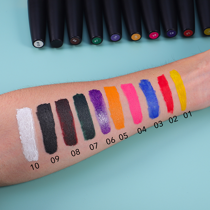 Quality 4D Lashes 8 Colors Waterproof Quick Dry Mascara Manufacturer | Thincen 8