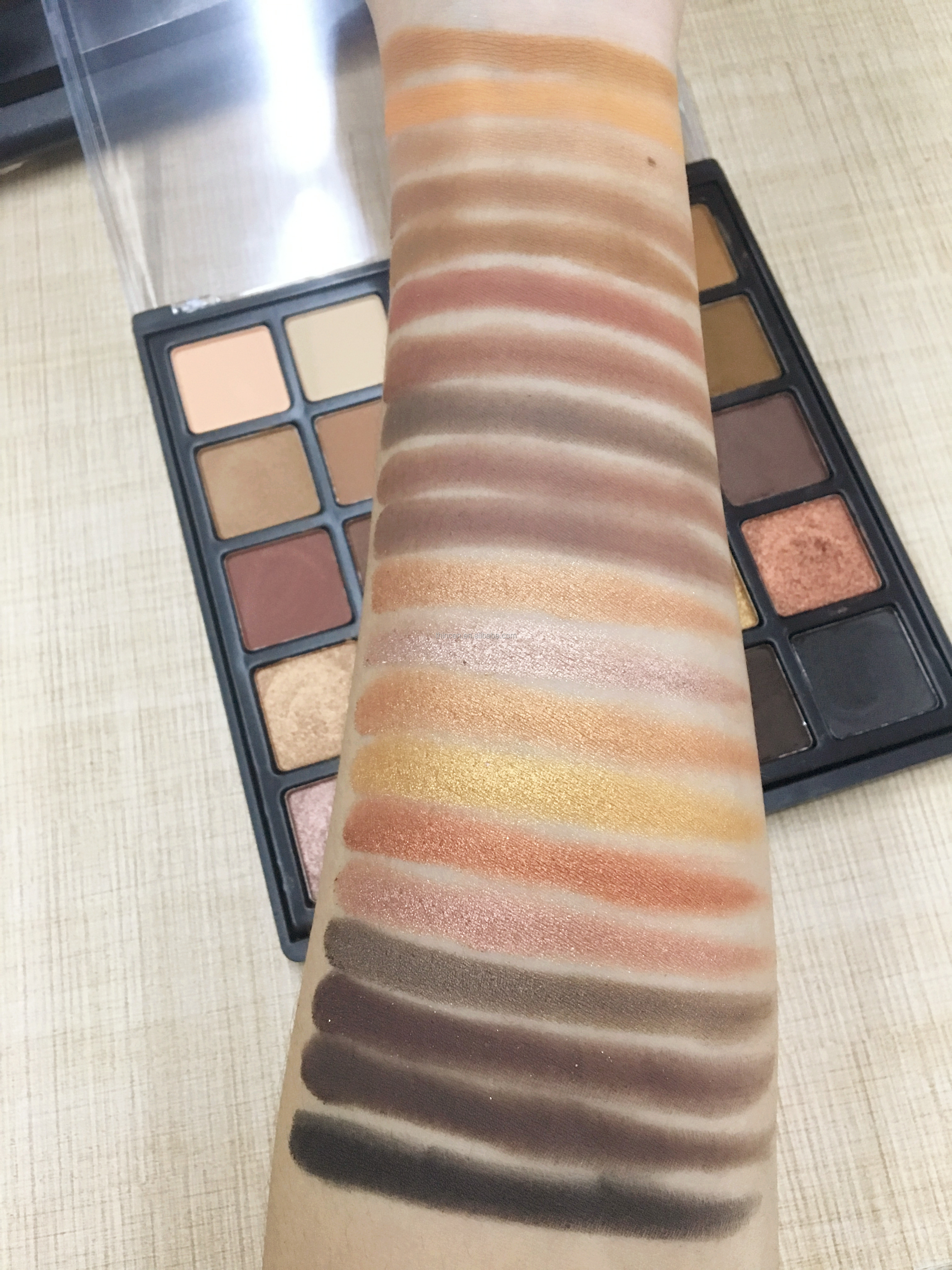 Thincen - High Pigment Eye Makeup Eyeshadow Palette Private Label Eyeshadow platte 8