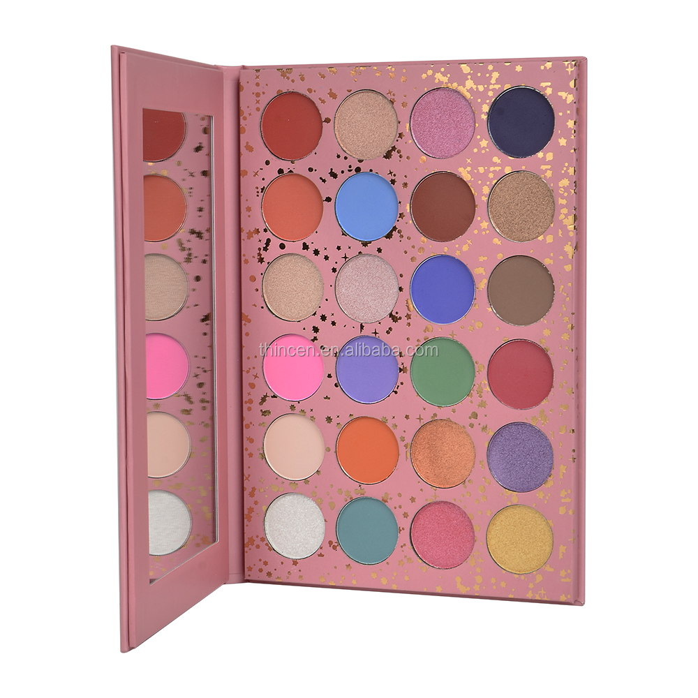 24 Color Eye Makeup High Pigment Eyeshadow Palette Private Label 10