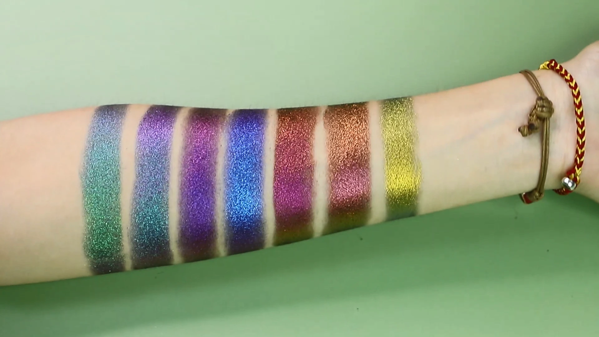 Color shimmer two-color monochrome eyeshadow 1