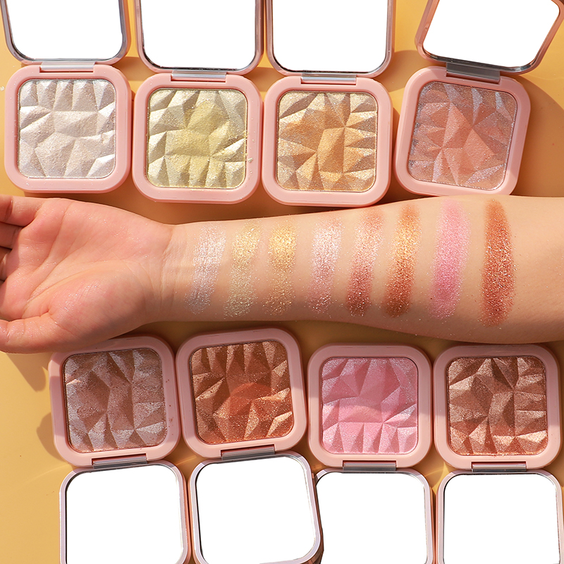 High Pigment 8 Shimmer Private Label Highlighters 6