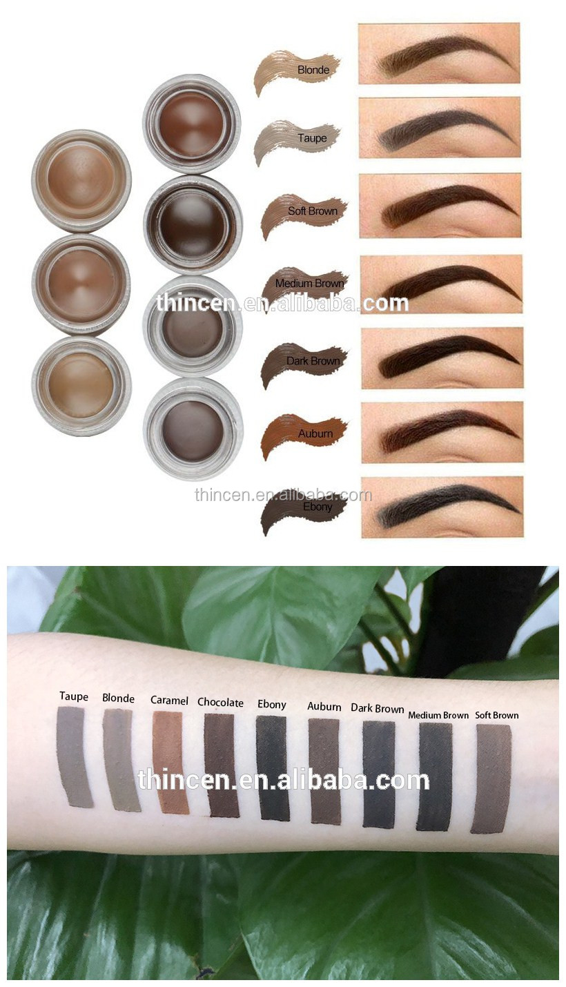 Thincen - Hot Makeup Product Eyebrow Enhancers Gel Waterproof Private Label Brow Pomade Eyebrow 16