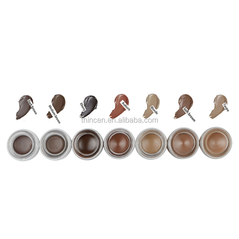 Thincen - No Logo Private Label Long Lasting Waterproof 10 Color Eyebrow Pomade Eyebrow Gel Eyebrow 14