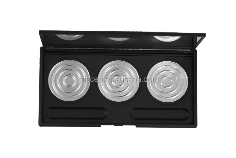 Thincen - You can DIY cosmetic plastic empty palette with 3 holes for eyeshadow cosmetic containers DIY eyeshadow platte 8