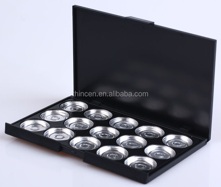 15 Hole Custom Diy Packaging Box Empty Eyeshadow Palettes Wholesale 9
