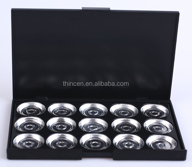 15 Hole Custom Diy Packaging Box Empty Eyeshadow Palettes Wholesale 7