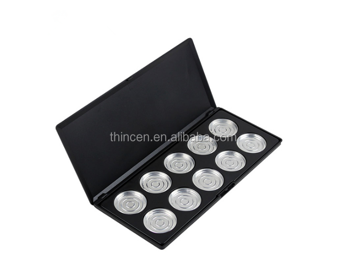 10 Hole Wholesale Single Packaging Lipstick Palette Empty Eyeshadow Pan 14