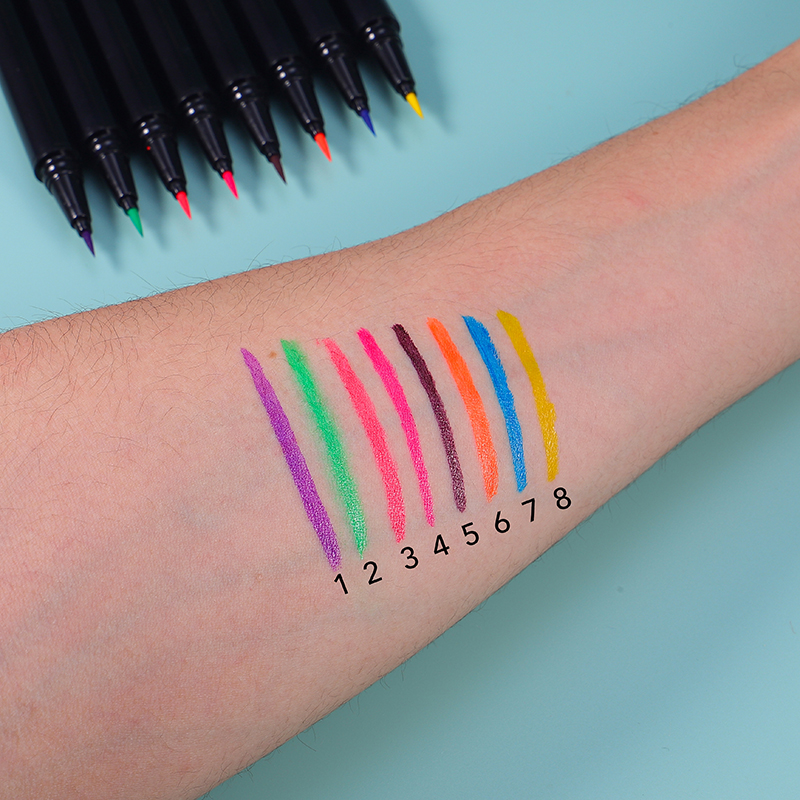 Long Lasting Waterproof Liquid Neon Eyeliner 9