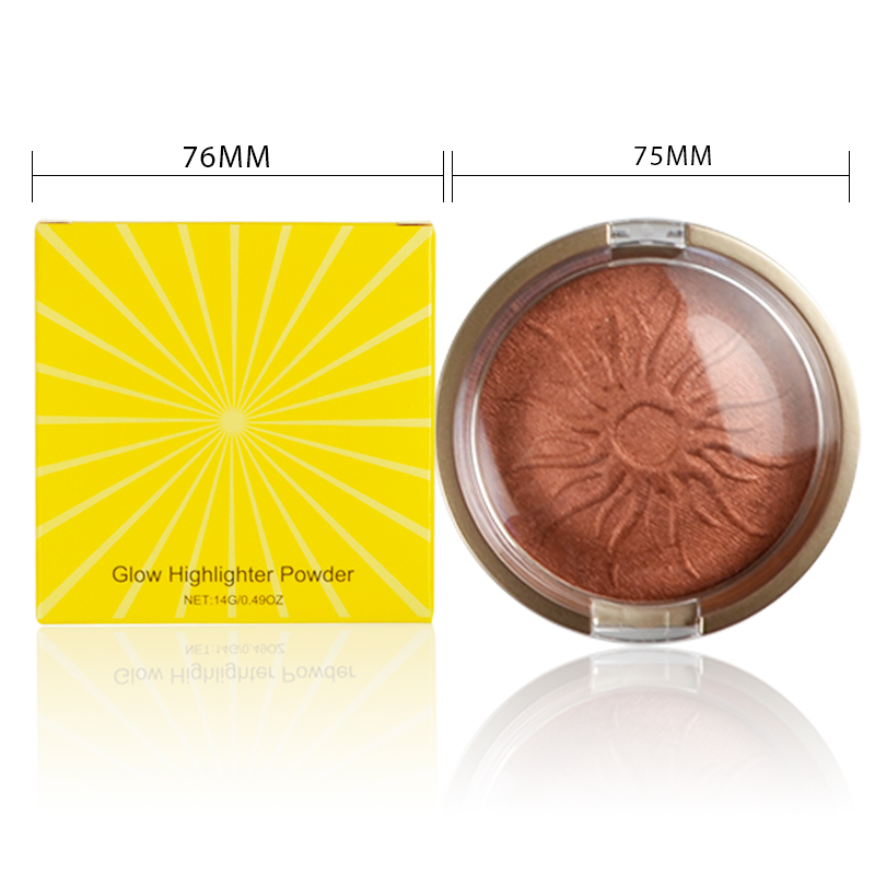 Thincen - Private Label Custom Baked Highlight Bronzer Powder Makeup Pressed Highlighter Highlighter 9