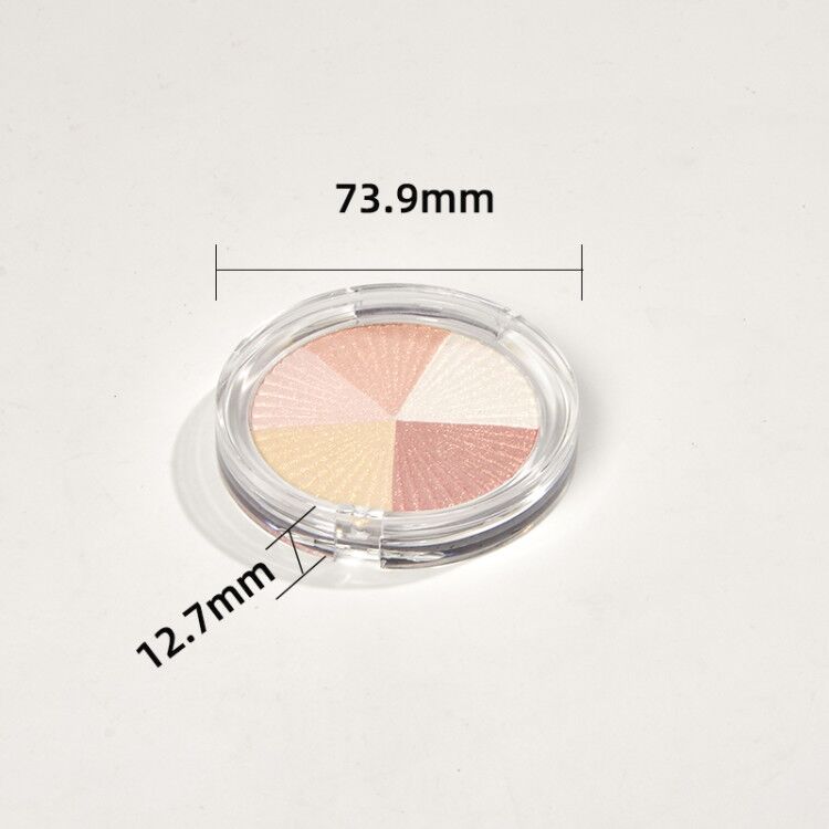 3 Colors High Pigment Glitter Single Pack Highlighter Manufacturer 9