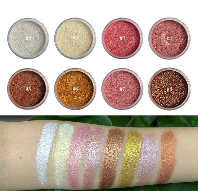 face highlighter loose powder 7